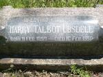 UBSDELL Harry Talbot 1899-1956