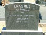 ERASMUS Johanna 1926-