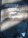 BOUWER Jeremia Jesaja 1907-1914