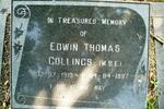 COLLINGS Edwin Thomas 1919-1997