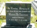 FREITAS Maria, de 1913-1989