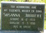 JOUBERT Susanna 1933-1998
