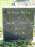 LUNDERSTED Herbert 1906-1981