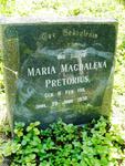PRETORIUS Maria Magdalena 1911-1930