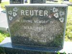 REUTER Margaret 1912-1988