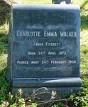 WALKER Charlotte Emma nee FITCHET 1873-1958
