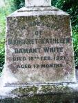 WHITE Margaret Kathleen Damant -1921