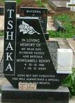 TSHAKA Mongameli Kenny 1951-2003