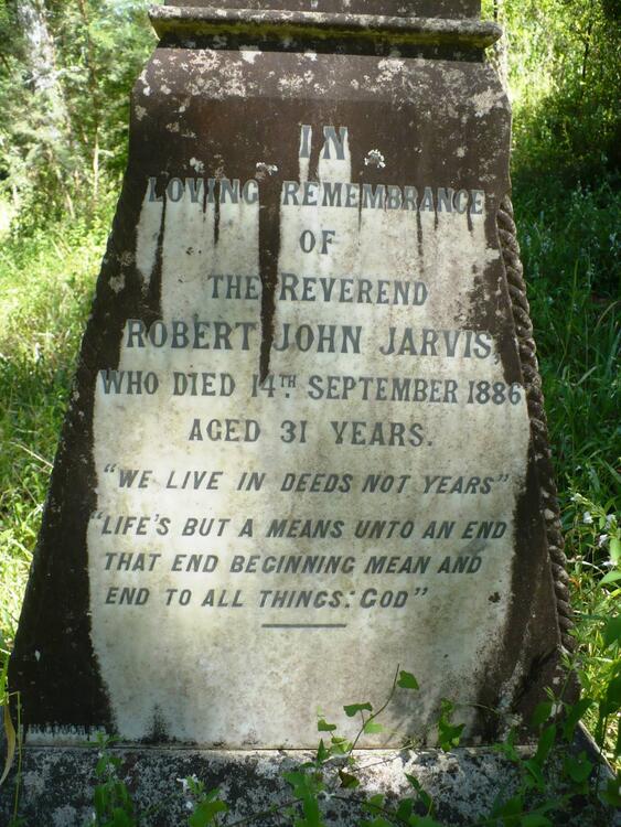 JARVIS Robert John -1886