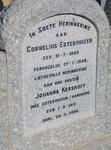 ESTERHUIZEN Cornelius 1909-1940 :: KERSHOFF Johanna previously ESTERHUIZEN nee HANEKOM 1913-2000