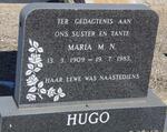HUGO Maria M.N. 1909-1983