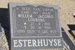 ESTERHUYSE Willem Jacobus Lourens 1910-1985