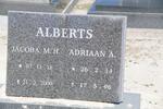ALBERTS Adriaan A. 1914-1996 & Jacoba M.H. 1916-2000