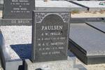PAULSEN A.W. 1903-1983 & M.A.C. 1911-1988