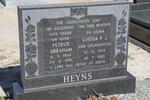 HEYNS Petrus Abraham 1906-1981 & Louisa P.J. GELDENHUYS 1905-1985