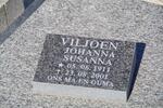 BELL Theunis Verster 1930-1989 :: VILJOEN Johanna Susanna 1911-2001