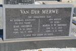 MERWE Izak Jaobus, van der 1900-1979 & Maria S.W. 1907-1990