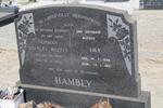 HAMBLY Norman Stanley Walter 1903-1972 & Lily 1896-1981