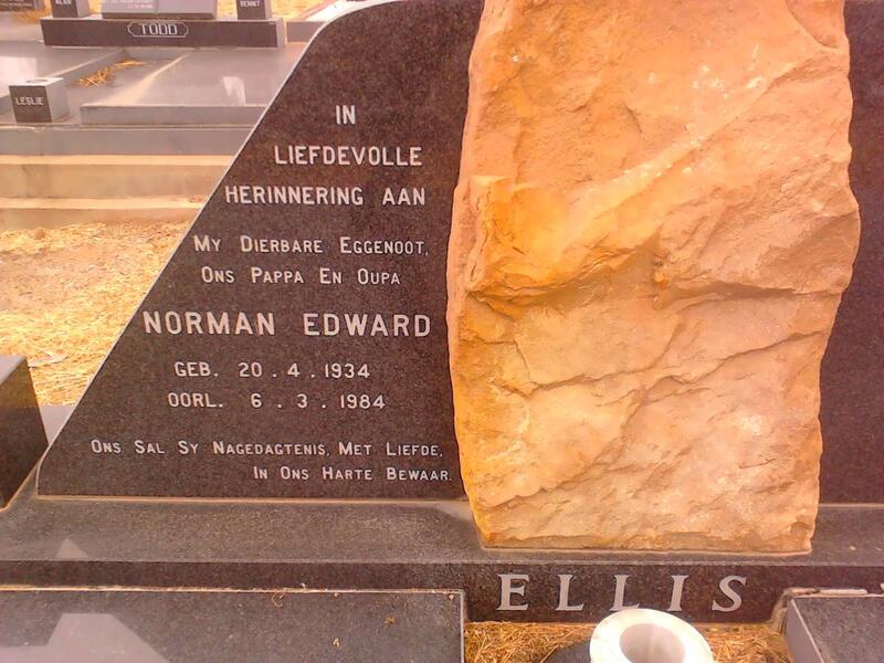 ELLIS Norman Edward 1934-1984