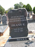 MARX Frans E. 1930-2000