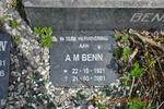 BENN A.M. 1921-2001 :: BENN I.P.T. 1931-2006
