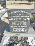 JACOBS Wilhelmina M. 1928-2000
