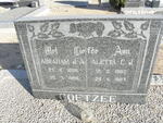 COETZEE Abraham J.A. 1896-1968 & Aletta C.J. 1883-1967