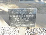 ROOYEN Elias Albertus, van -1942 :: van ROOYEN Gerhardus Lourens -1942