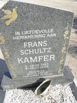 KAMFER Frans Schultz 1923-2006