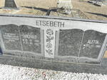 ETSEBETH Andries 1939-2007 & Aletta 1942-