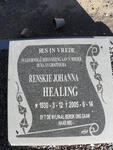 HEALING Renskie Johanna 1930-2005