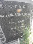 SCHMOLLMANN Emma nee NOACK 1877-1949