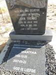 COLEMAN John Thomas 1916-1961 & Martha 1926-2007