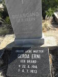 BRAND Rosa nee KLEIN 1878-1940 :: ERNI Gerda nee BRAND 1914-1973
