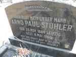 STUHLER Arno Paul 1884-1969