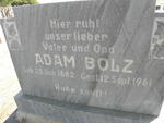 BOLZ Adam 1882-1961