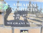 COERECIUS Abraham 1938-2007