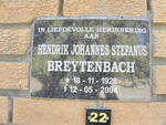 BREYTENBACH Hendrik Johannes Stefanus 1928-2004