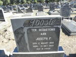 JOOSTE Joseph P. 1900-1969