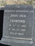 CRAWFORD John Dick 1888-1980
