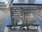 SWANEPOEL Martha Magdalena Sophia nee MARAIS 1909-1993