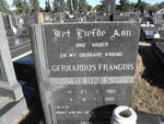 BEUKES Gerhardus Francois 1915-1981