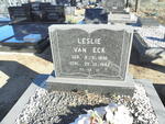 ECK Leslie, van 1936-1982