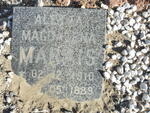 MARAIS Aletta Magdalena 1910-1989