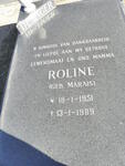 JAGER Roline, De nee MARAIS 1951-1989