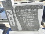 NEL Louis 1939- & Elsie Sophia 1944-1989