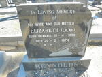 REYNOLDS Elizabeth nee MARAIS 1899-1974