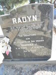 RADYN Hendrina J. 1923-1974
