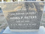 PIETERS Jacoba P. nee Du TOIT 1910-1975
