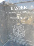 KASPER Kenneth Martin 1968-2007